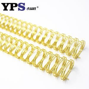Mạ điện màu vàng kim loại xoắn ốc ràng buộc dây O