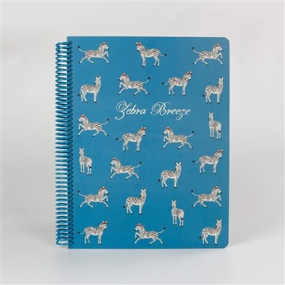 Custom Printed Zebra Pattern Spiral Notebook A4 Hardcover Journal Custom Printed Zebra Pattern Spiral Notebook A4 Hardcover Journal